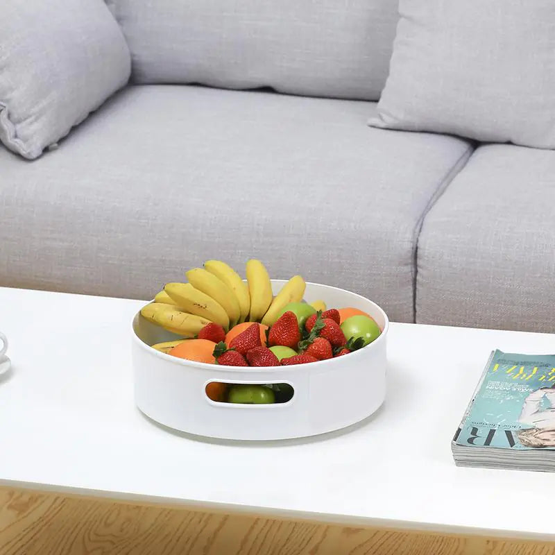 Multifunctional Rotating Storage Rack for Kitchen & Bath