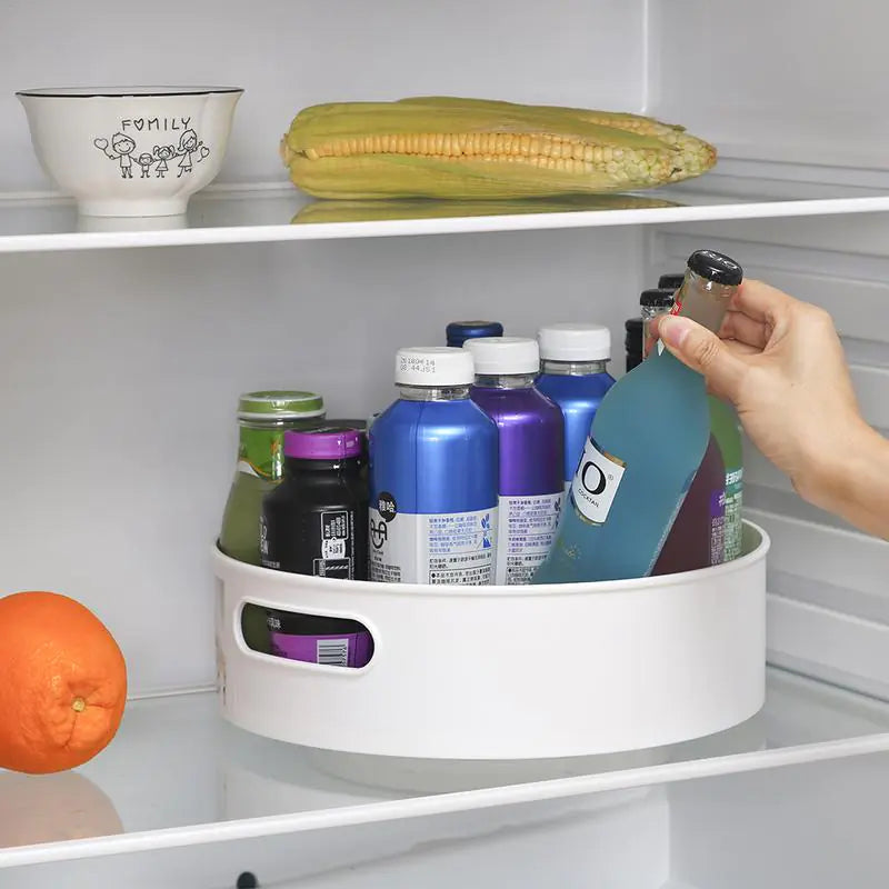 Multifunctional Rotating Storage Rack for Kitchen & Bath