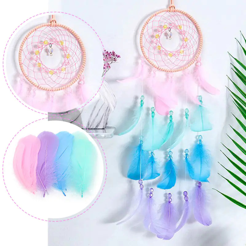Colorful Dream Catchers Wall Hanging Boho Home Decor