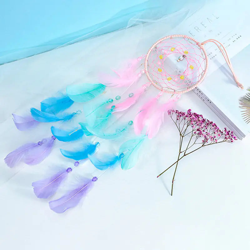 Colorful Dream Catchers Wall Hanging Boho Home Decor
